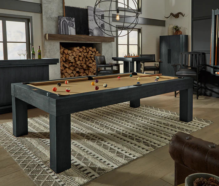 Alta Pool Table Black Ash