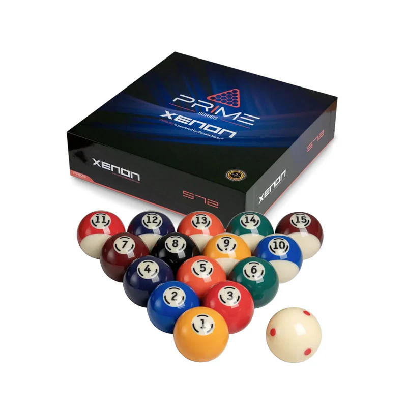 Dynasphere Prime Xenon 572 Pool Ball Set