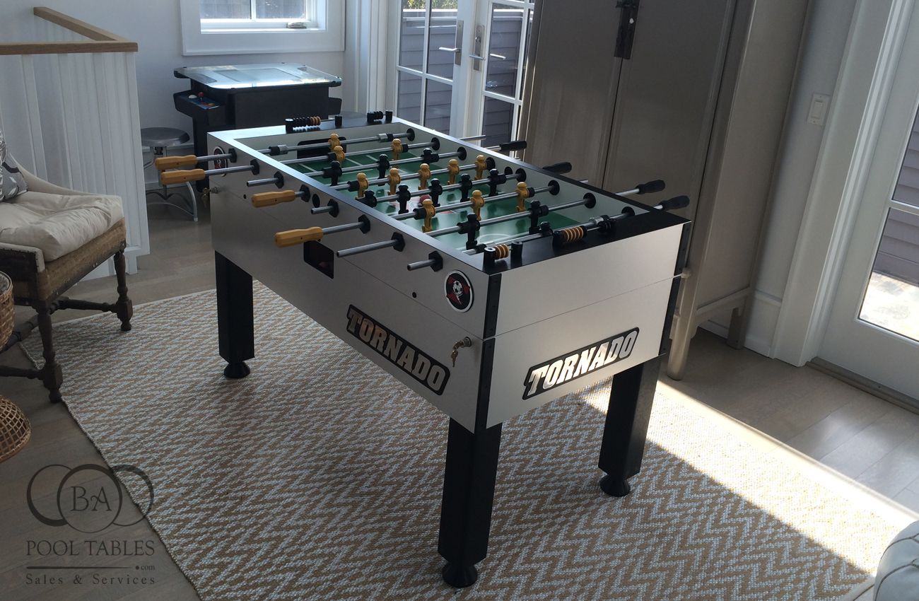 Tornado Foosball Table T3000 Silver