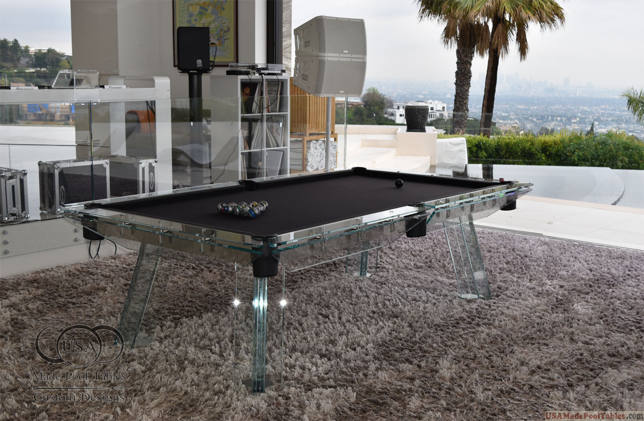 Haven Glass Pool Table