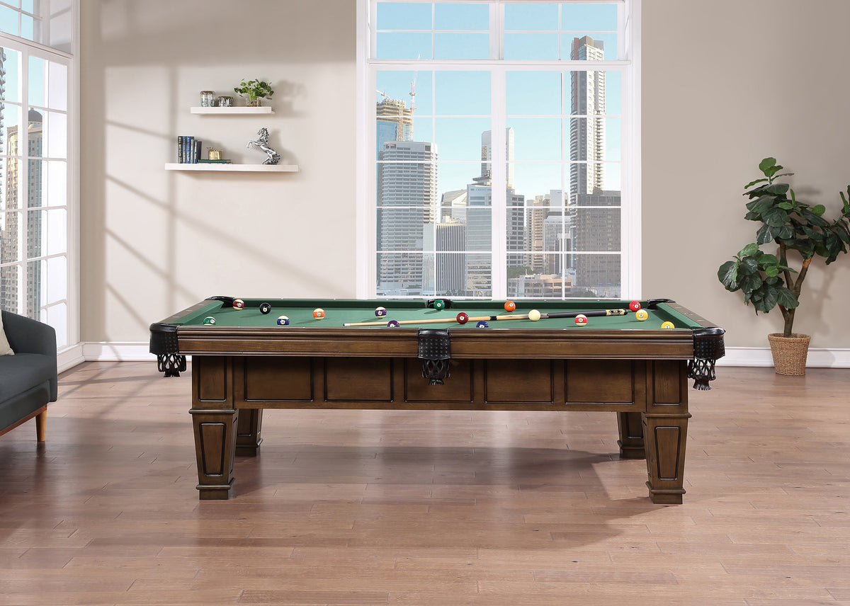 Imperial Brewster 8 ft Pool Table in Brown Walnut - product photo 2
