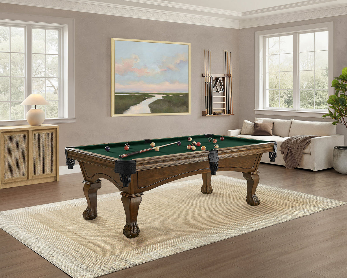 Imperial Hayden 7 ft Pool Table in Russet with Ball & Claw Legs - product photo 2