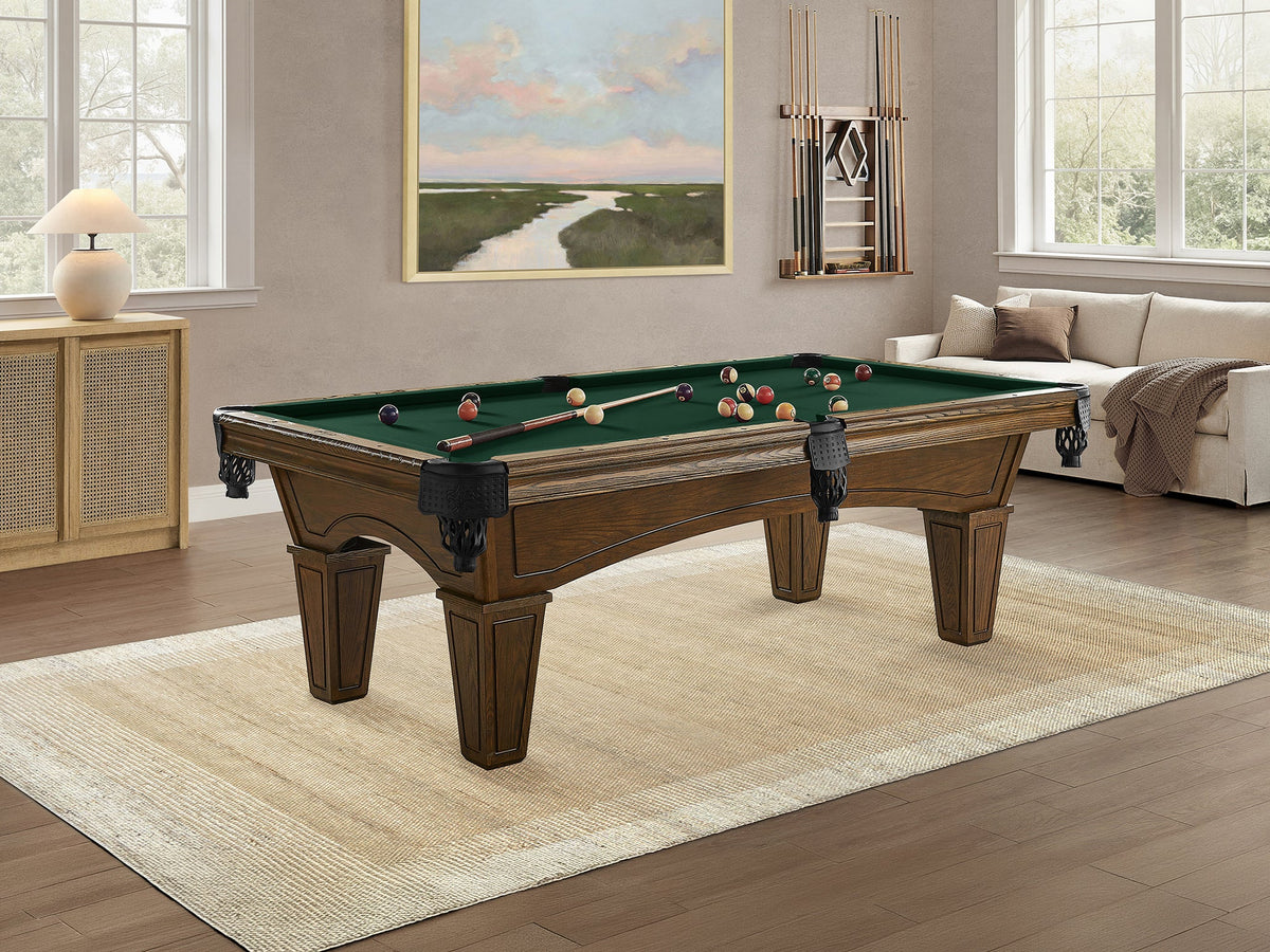 Imperial Hayden 7 ft Pool Table in Russet with Tapered Leg - product photo 1
