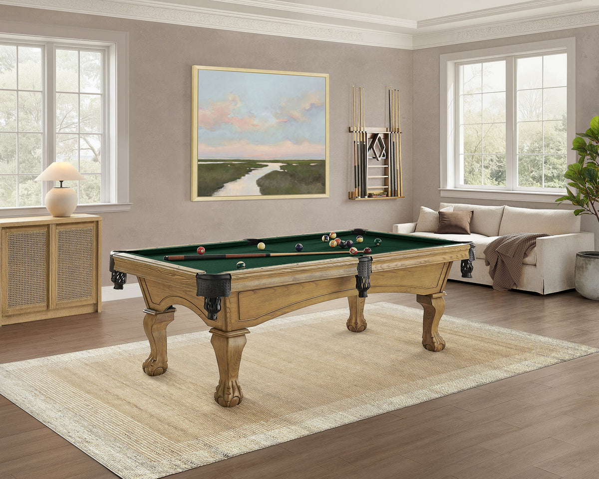 Imperial Hayden 8 ft Pool Table in Wheat with Ball & Claw Leg - product photo 2