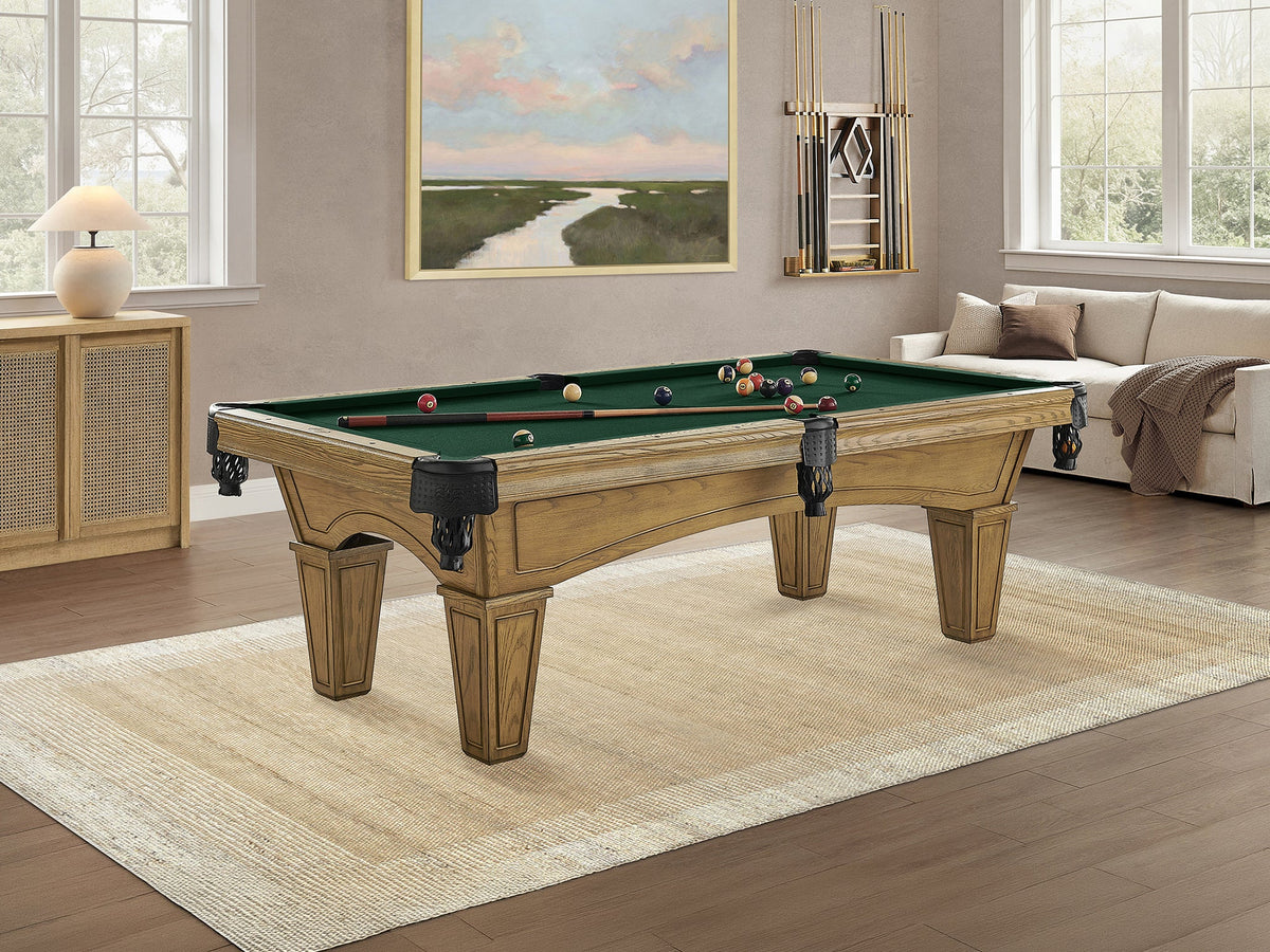 Imperial Hayden 8 ft Pool Table in Wheat with Tapered Leg - product photo 1
