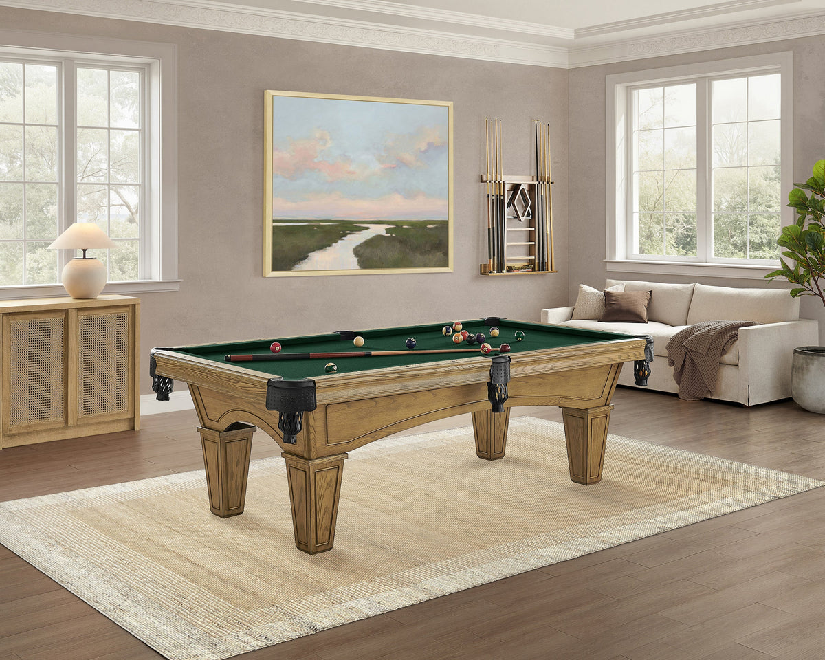 Imperial Hayden 8 ft Pool Table in Wheat with Tapered Leg - product photo 2