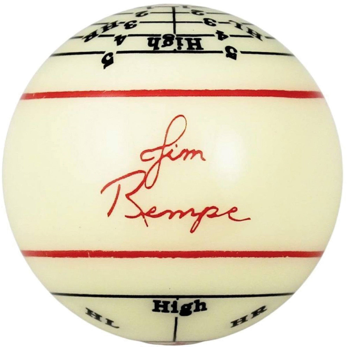 Jim Rempe Special Training Pool Ball