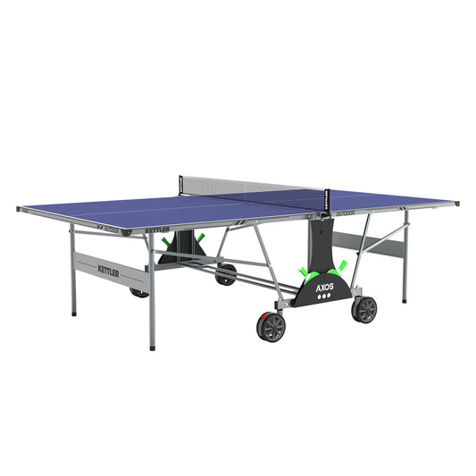 KETTLER Axos Outdoor Table Tennis Table 2-Player Bundle