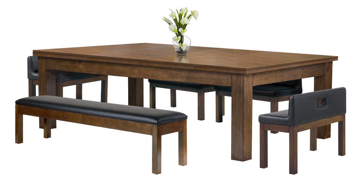 Baylor Pool Table Dining Collection - Rustic Series - primary image