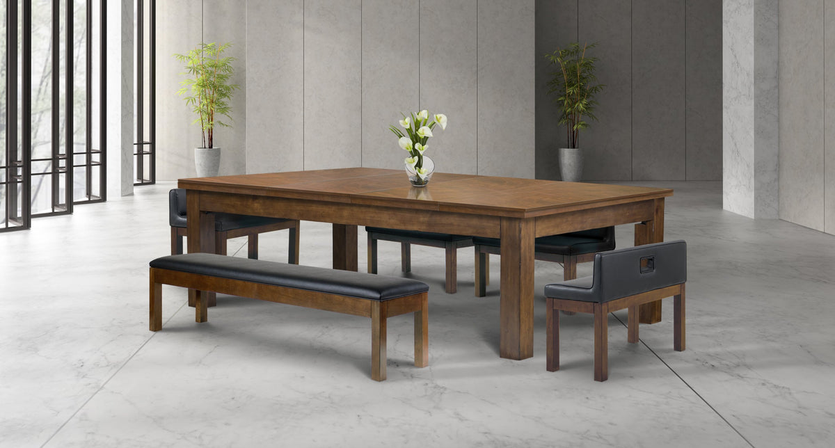 Baylor Pool Table Dining Collection - Rustic Series - view 2