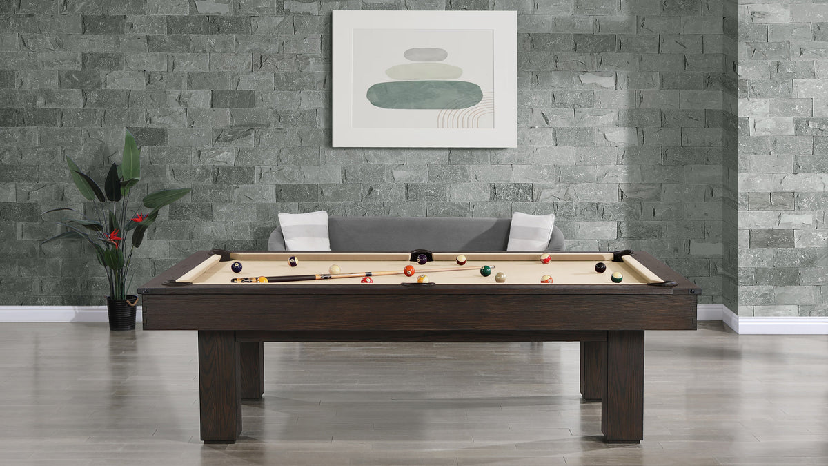 Colt II Pool Table - Rustic Series - view 2