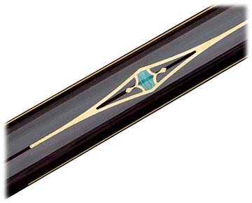 Galaxy Ebony Carom Cue Longoni