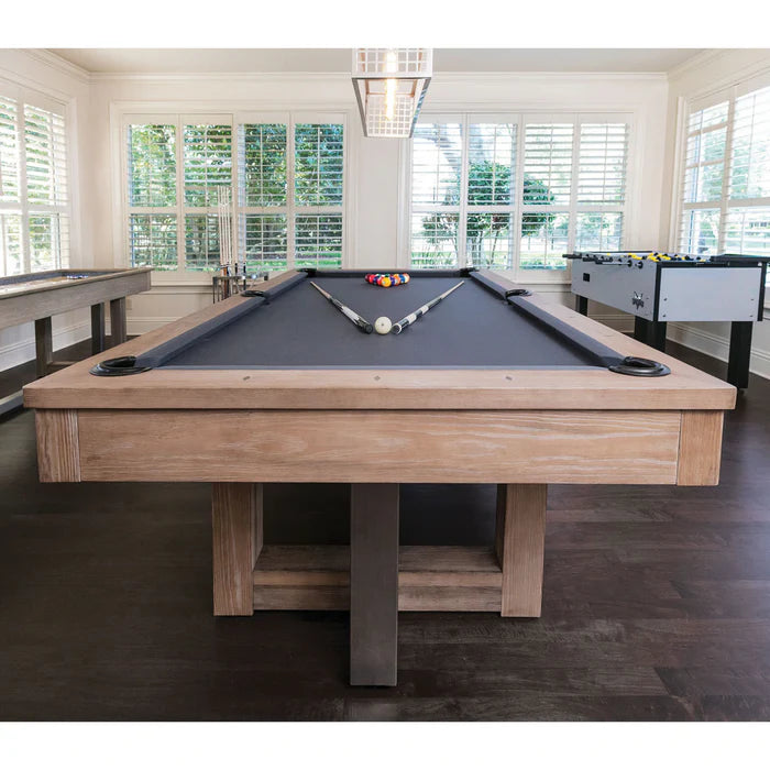 Abbey Pool Table Antique Grey