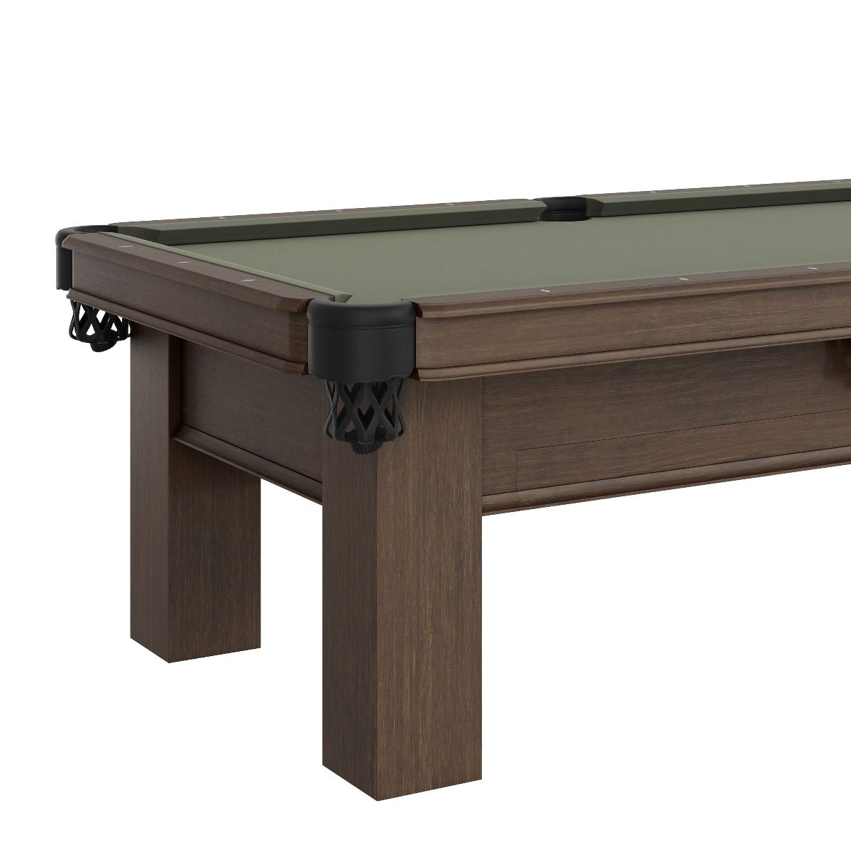 Plank & Hide Elias with Drawer Pool Table - view 3