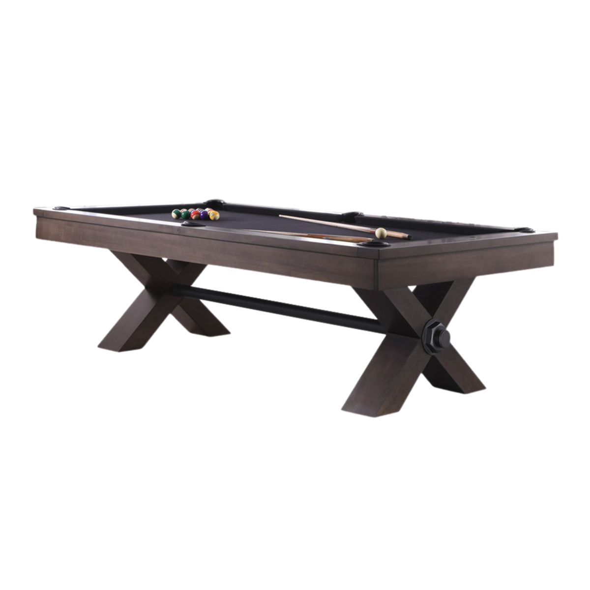 Plank & Hide Vox Wood Pool Table - primary image