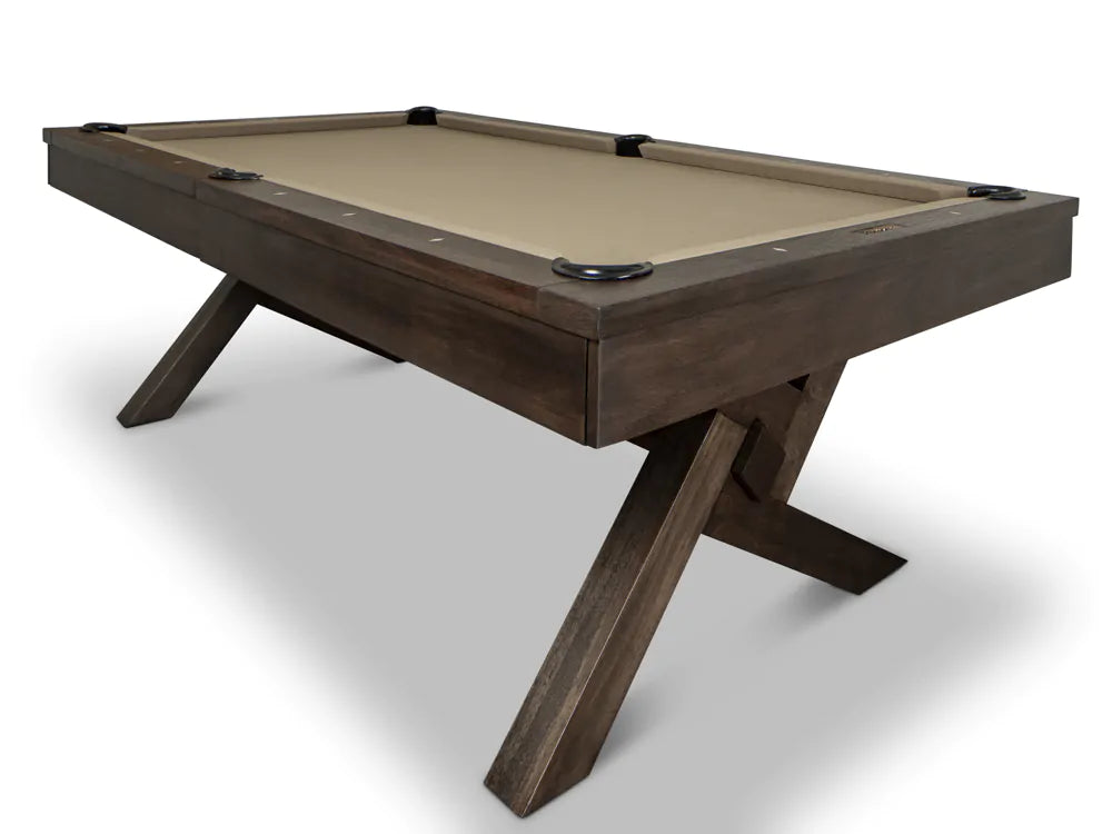 Presidential Filmore Pool Table — 8 foot, Brown Oak