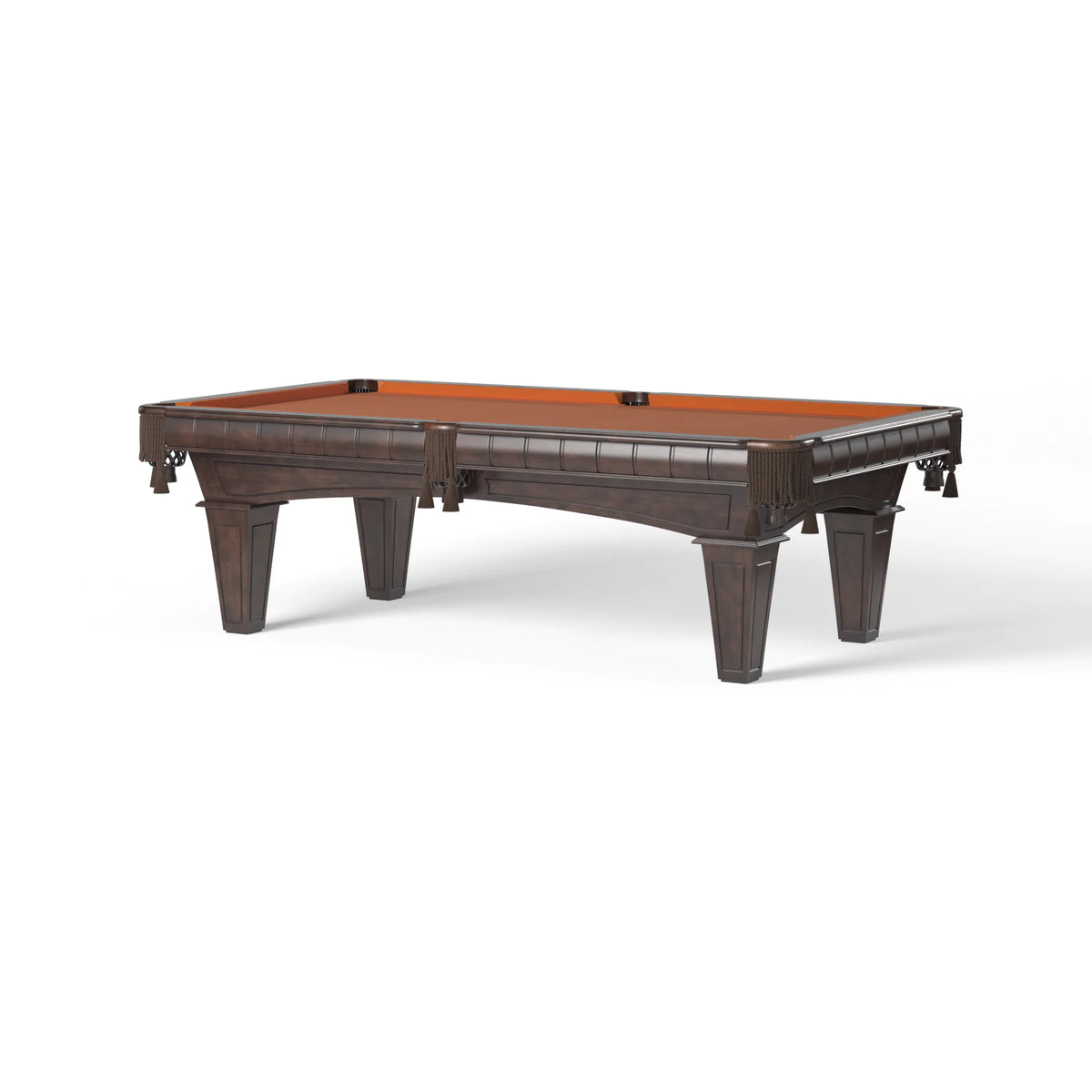 Presidential Kruger Pool Table — 8 foot, Dark Chocolate