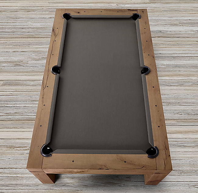 8ft Parsons Pool Table Dry Oak