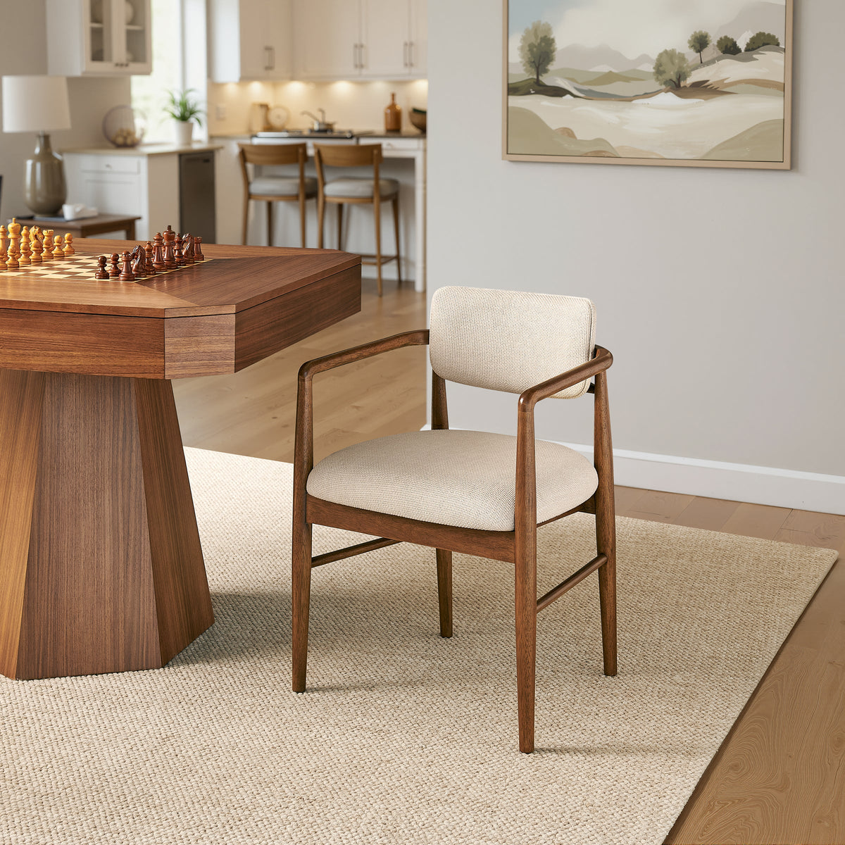 Hexton Game Table Chair