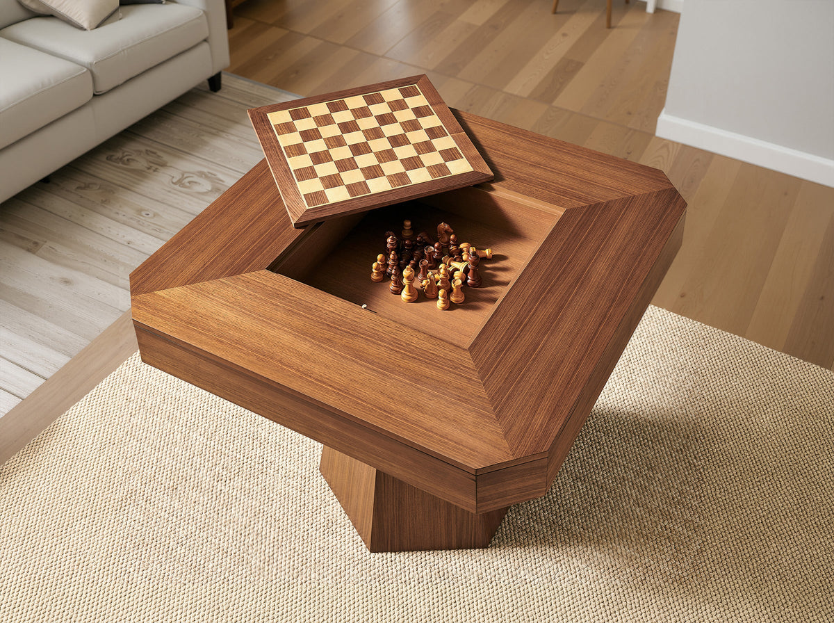Hexton Chess and Game Table