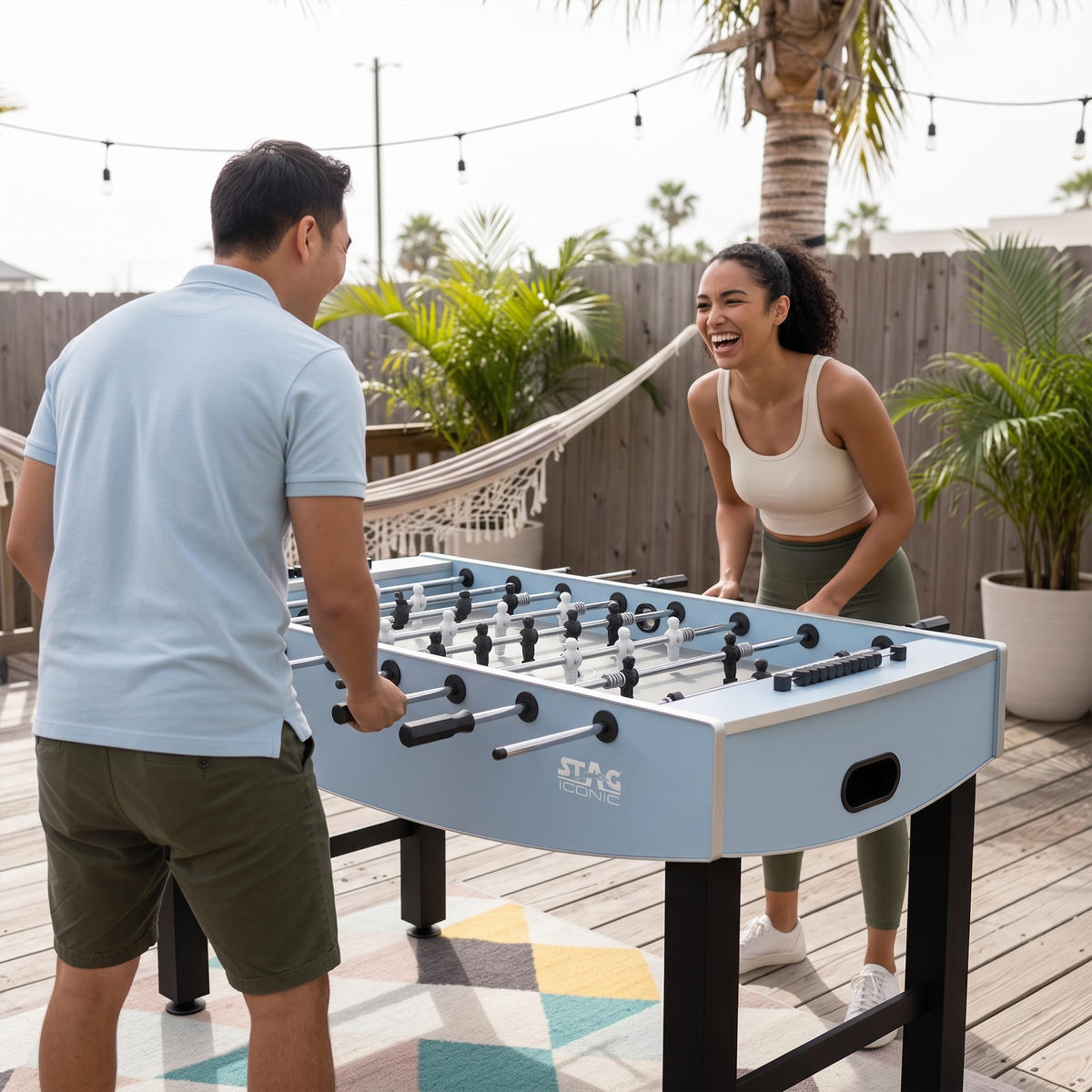 Atmos Outdoor Foosball Table by STAG ICONIC