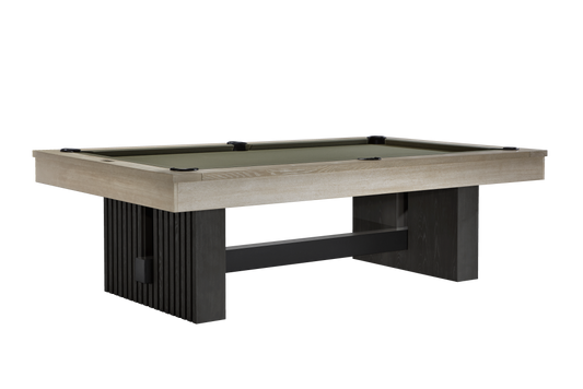 American Heritage Vancouver 8' Pool Table (Natural Ash & Black Ash)