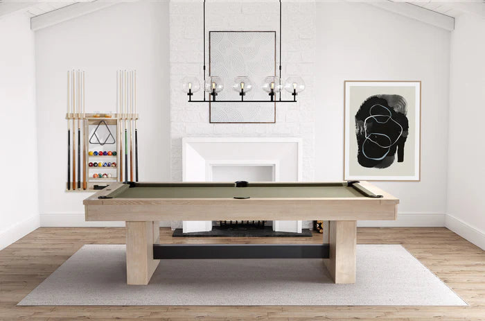 Vancouver Pool Table Natural Ash